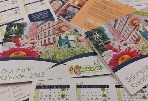 Grünmarkt-Kalender 2023 erhältlich