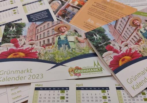 Grünmarkt-Kalender 2023 erhältlich